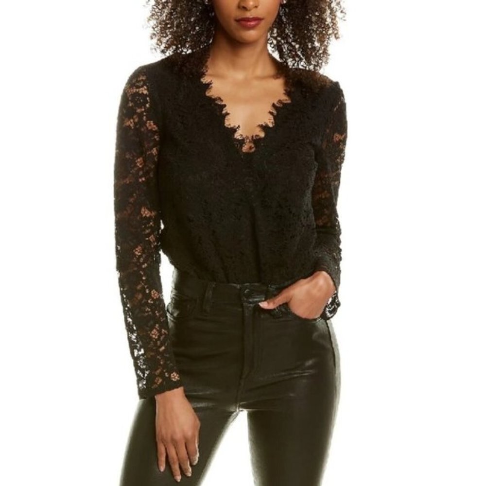 LEYDEN Lace Long Sleeve Bodysuit